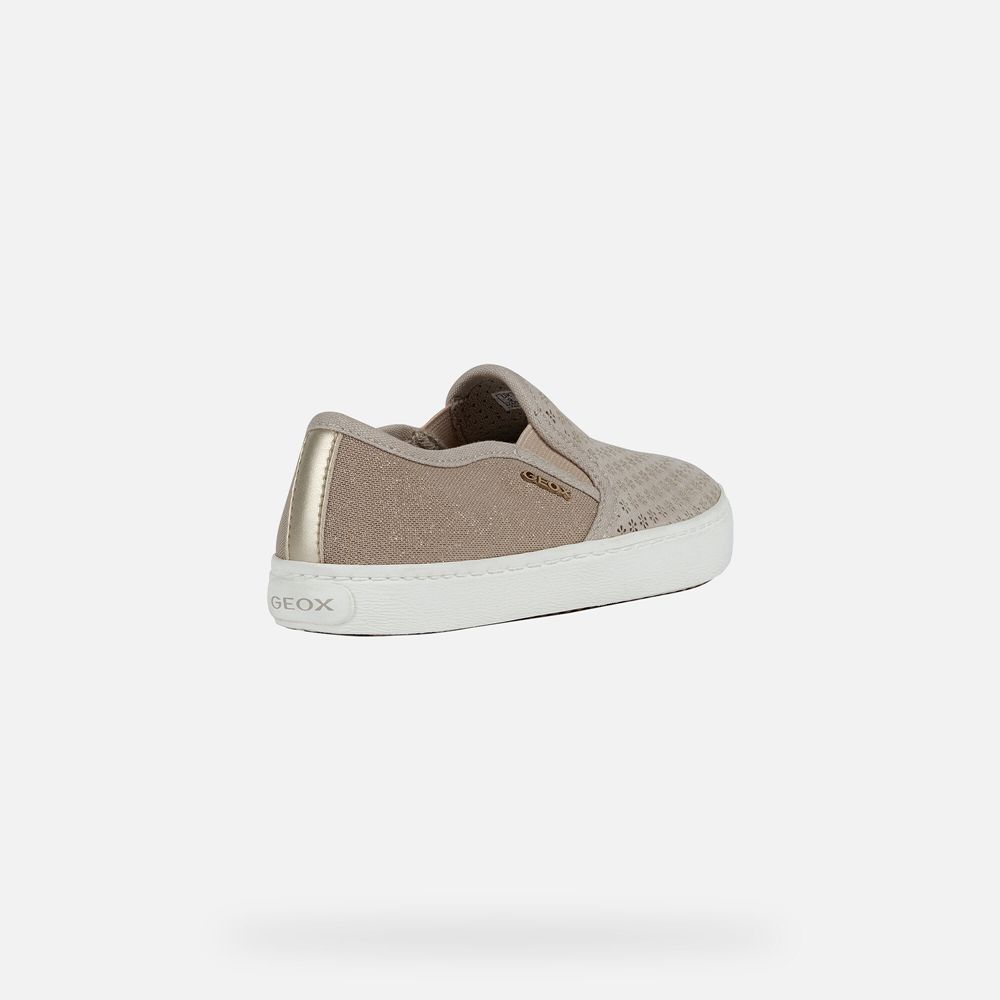 Basket Geox Kilwi - Beige - Fille 541839-ZRW